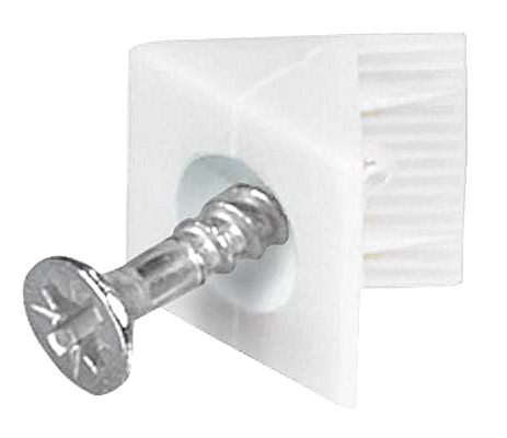 Держатель задней стенки с шурупом HAFELE пластик бел (260.09.710)