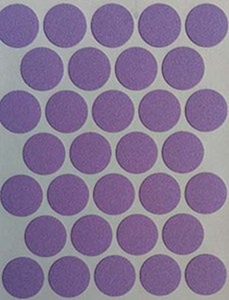 Заглушка самоклеящ.  18мм  Лаванда лист/32шт (2569/2565/KR8536) 