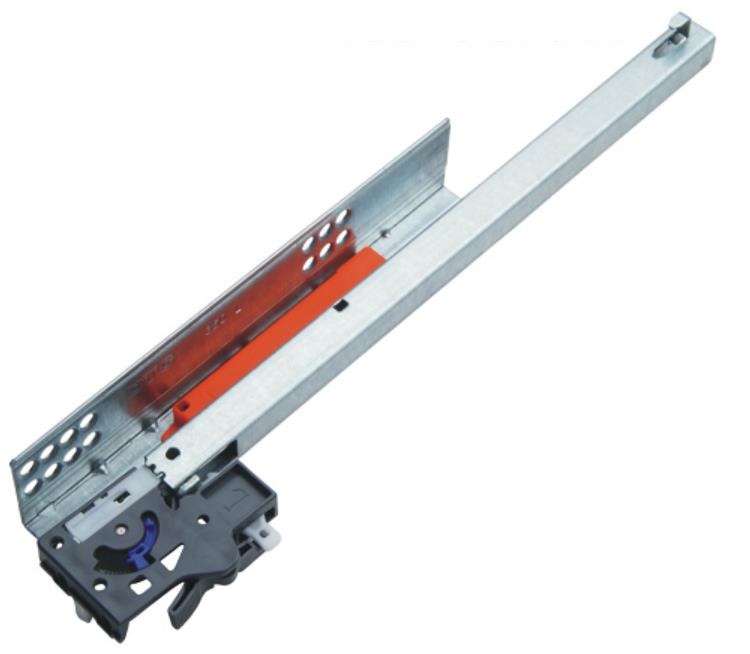 Направляющие 450мм 25кг ЧВ скр. монт зам Push DTC  (G02A450) 