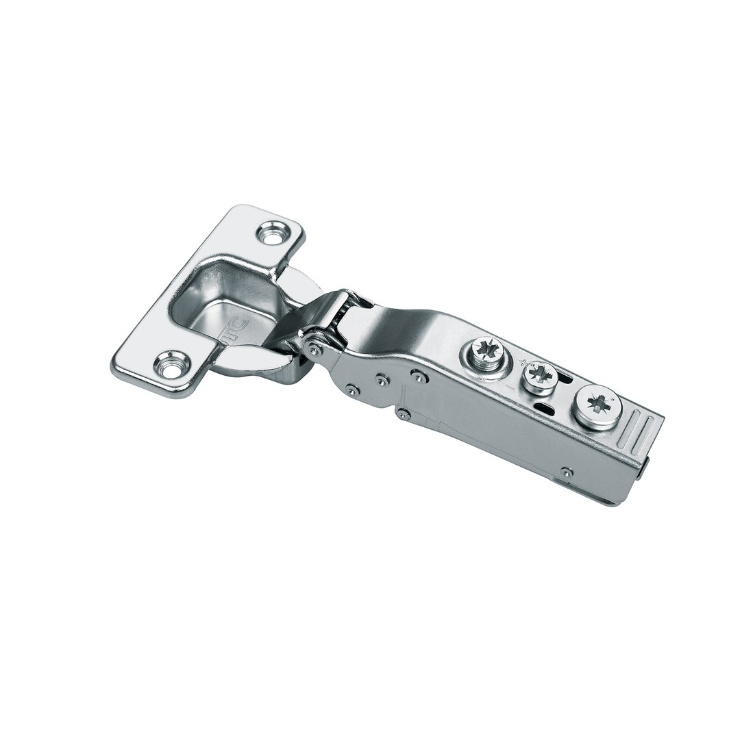 Петля 110° DTC PIVOT-STAR Snap-On полунакладная с доводчиком 45мм  (C81B675FB) 