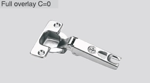 Петля 110° DTC STANDARD Slide-On накладная 48мм  (C98A276) 