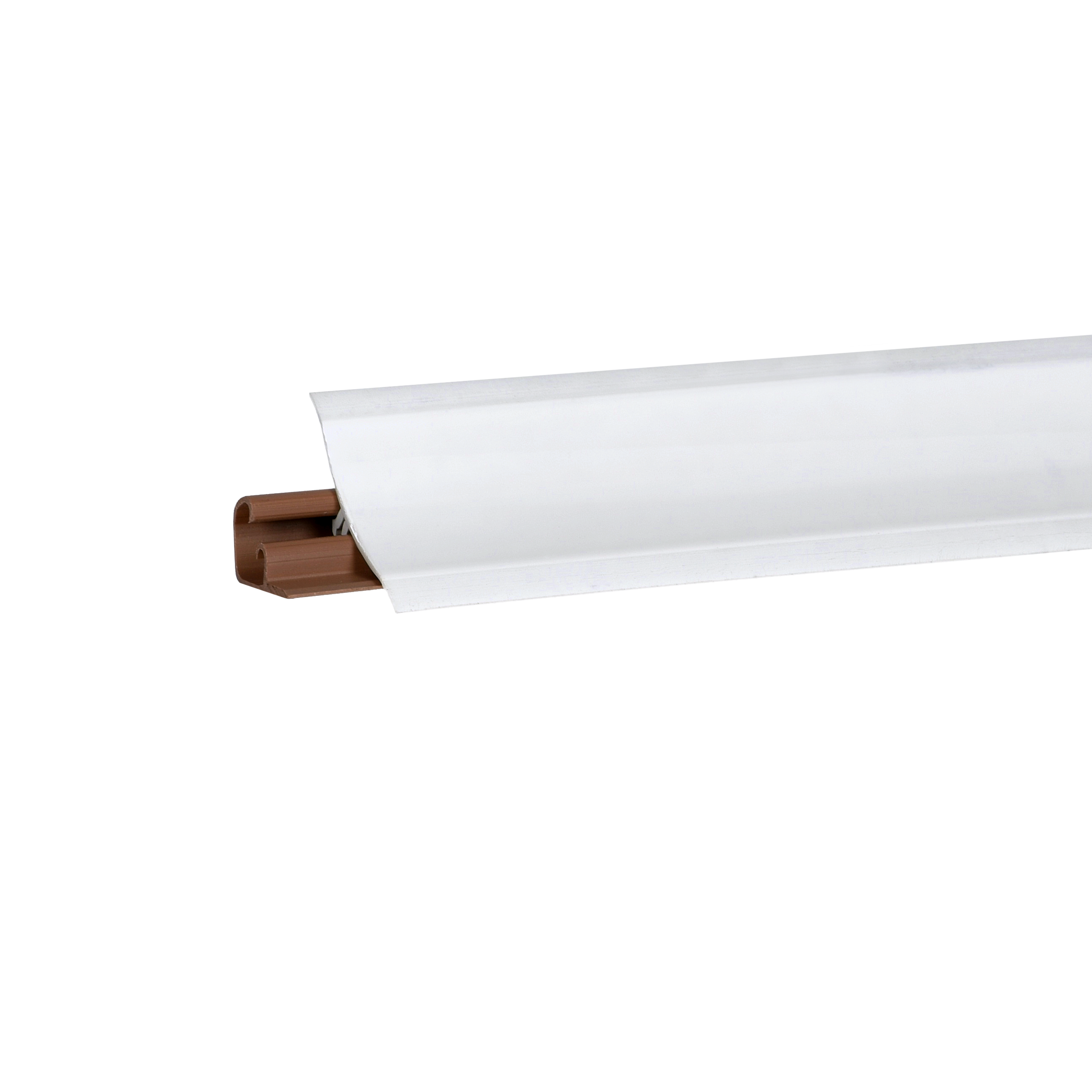 Плинтус LB231 Белый Глянец  (10Г)  6056  (фурнитура 600)  Korner 3м