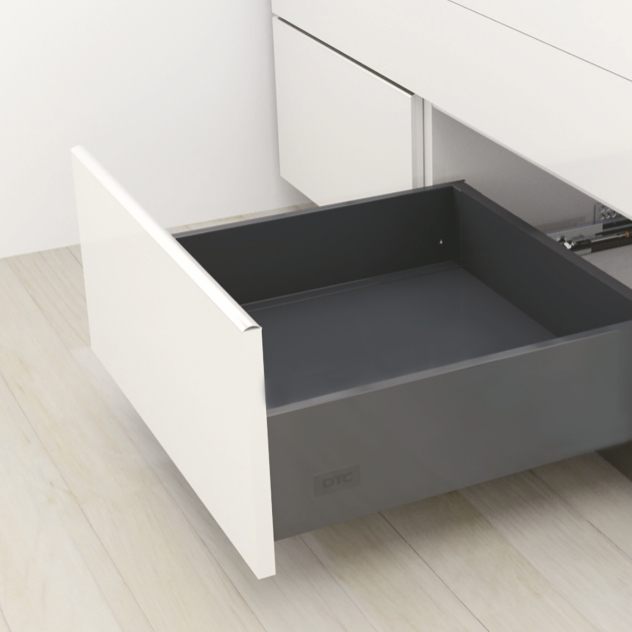 Комплект ящика Dragon-Pro,  Push-Open,  L=450,  H=127,  40кг,  темно-серый  (HB624504AX,  E30) 