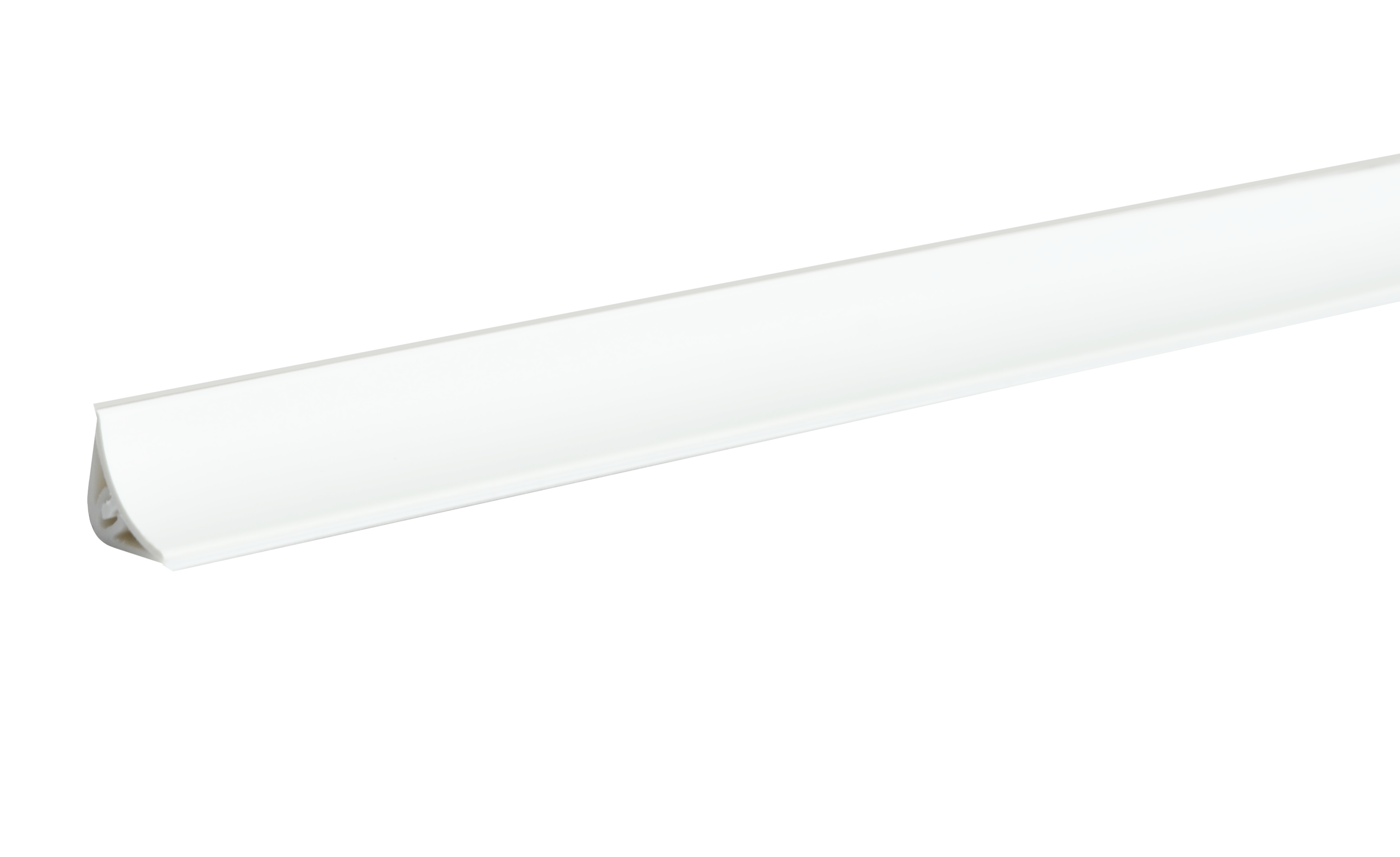 Плинтус LB15 Белый Матовый 600  (фурнитура 600)  Korner 3м