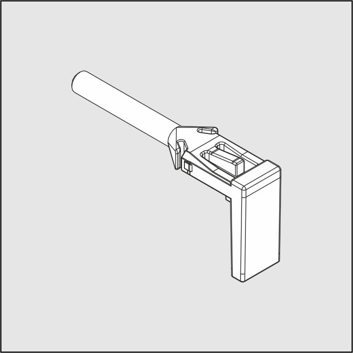 Фиксатор для направляющих полного выдвижения S10/F10 (SJS01) Фиксатор для направляющих полного выдвижения S10/F10 (SJS01)