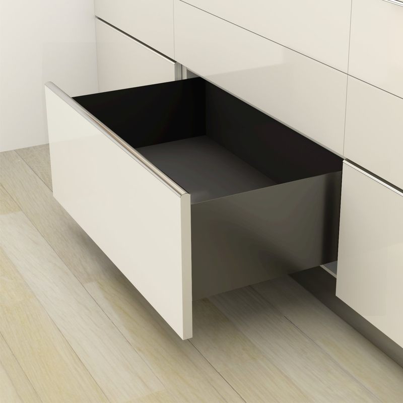 Боковины 350мм h=159 DTC PURE BOX NEW темно-серый +заглушки  (HL13350X+0HLJS02,  E30) 