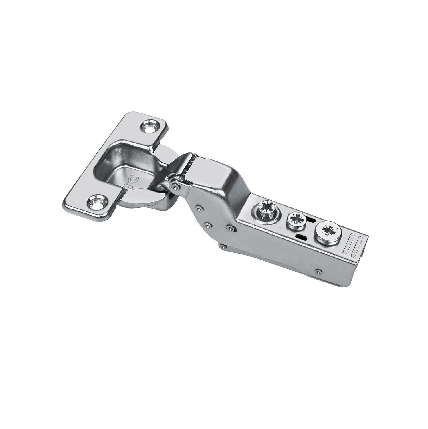 Петля 110° DTC PIVOT-STAR Snap-On вкладная с доводчиком 48мм  (C81C676FB) 