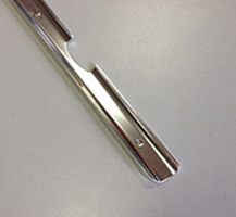 Планка У-образн соед-угловая 26мм Скиф хром 2-х стор