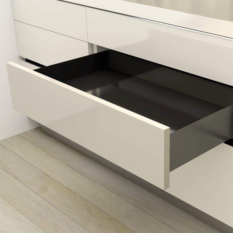 Боковины 400мм h= 84 DTC PURE BOX темно-серый  (HL11400, E30) *