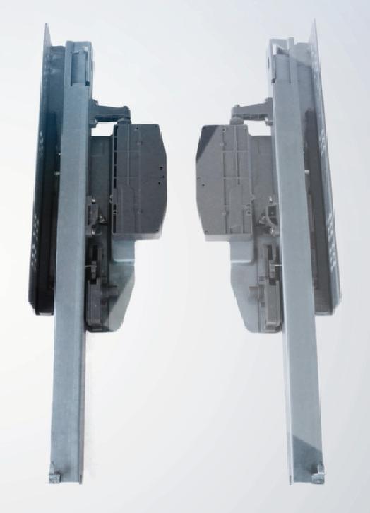 Направляющие 350мм 40кг DTC Magic Pro Softclose+Push  (HT503504H) 