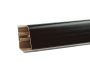 Плинтус LB38 Черный матовый 6051  (фурнитура 459)  Korner 3м