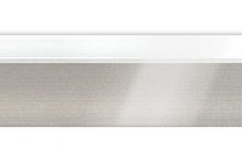 Кромка глянец белый /серебро 22*1 ПВХ 3Д