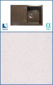 Мойка камен. 775*495-190, 3, 5" "Белый" б/сиф.  (06) 
