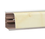 Плинтус LB37 Оникс  (105М,  105Г)  322  (фурнитура 443)  Korner 3м