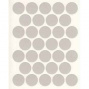 Заглушка самоклеящ.  18мм  Серый лист/32шт (2549/2545/89/KR112) 