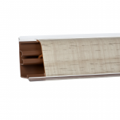 Плинтус LB37 Лен 374  (фурнитура 332)  Korner 3м