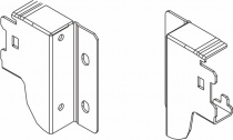 Крепление задней стенки h 69, 5 DTC Dragon Box серый  (M00031, Е18) 