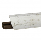 Плинтус LB231 Капри светлый 6198  (фурнитура 6013)  Korner 3м