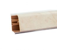 Плинтус LB37 Мрамор светлый   (242Г)  442  (фурнитура 332)  Korner 3м
