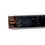 Плинтус LB38 Кастилло темный  (4046М)  6021  (фурнитура 459)  Korner 3м