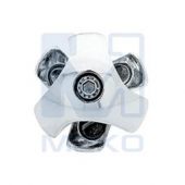 JOKER тип  1 DX/R-2DX соединение тройное правое, VACUUM  хром К