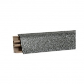 Плинтус LB38 Антрацит  (24М)  6186  (фурнитура 605)  Korner 3м