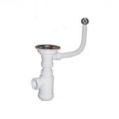 Сифон GRAND 3 1/2" эконом с кругл. перелив. и винтом (С. H. 370-12-01) 