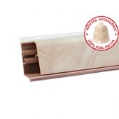 Плинтус LB38 Мрамор бежевый  (100М,  100Г)  6031  (фурнитура 338)  Korner 3м