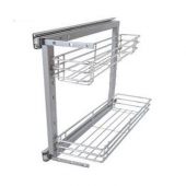 CARGO MINI 300мм,2ур.боковое на раме 90град.хром глуб.485 РТJ009J