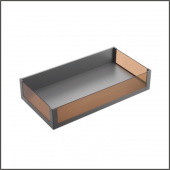 Комплект ящика Pure-Pro LQ L=450 высокий h=170,  ширина=900мм серый  (LQ4590N23,  E30) 
