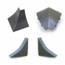 К-т д/плинт. LB23 639 Темный гранит (уголки + заглушки +соед) К-т д/плинт. LB23 639 Темный гранит (уголки + заглушки +соед)