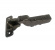 Петля PUSH 110° DTC PIVOT-STAR Anyway-Clip вкладная 45 мм  (A81C875A)  черная  (A08) 