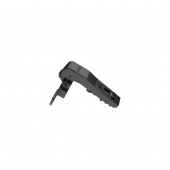 Петля +90° под фальшпанель DTC STYLISH Anyway Snap-on X=21, 5 с пружиной 45 мм  (C82J675A)  черная  (A08) 