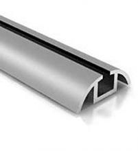 Направляющая нижняя одинарная серебро 6,2м Направляющая нижняя одинарная серебро 6,2м