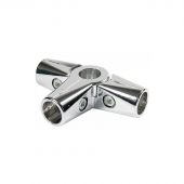 UNO тип 23/R-44 соединение 5-ти труб усиленное, хром К