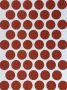Заглушка самоклеящ.  15мм  Вишня лист/50шт (2515/KR88) 