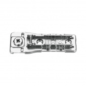 Монтажная планка H=4 DTC PIVOT-STAR Snap-On линейная 3D  (81H40YQ) 