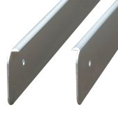 Планка торцевая 38мм мат 2-х стор