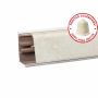 Плинтус LB38 Слоновая кость  (109М)  6137  (фурнитура 338)  Korner 3м