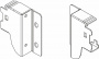 Крепление задней стенки h 69, 5 DTC Dragon Box белый  (M00031, Е01) 