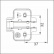 Монтажная планка H=4 DTC PIVOT-STAR Anyway-Clip c дюбелями 10, 5*11 3D  (81H4MYQA) 