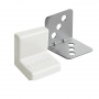 Уголок крепежный металл. с пластиковой крышкой GRANDIS (25х25х25) белый Уголок крепежный металл. с пластиковой крышкой GRANDIS (25х25х25) белый