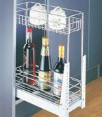 CARGO MINI 200мм,2ур.на шар напр+крепл фас.хром,глуб 385 PTJ023B