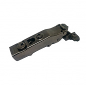 Петля для AL-рамки 110° DTC PIVOT-PRO Click-on накладная с доводчиком  (C80A678F)  черная  (A08) 