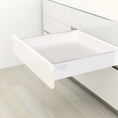 Комплект ящика Dragon-Pro,  Soft-Close,  L=350,  H= 80,  40кг,  белый  (HB003504AX,  E29) 