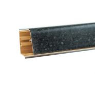 Плинтус LB37 Бриллиант черный  (401К)  468  (фурнитура 380)  Korner 3м