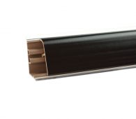 Плинтус LB38 Черный матовый 6051  (фурнитура 459)  Korner 3м