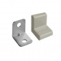 Уголок крепежный металл. с пластиковой крышкой GRANDIS (20х20х16) серый Уголок крепежный металл. с пластиковой крышкой GRANDIS (20х20х16) серый