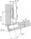 Петля -15° DTC STANDARD Click-On 48мм  (C98U686) 