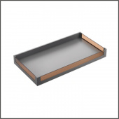 Комплект ящика Pure-Pro LQ L=450  низкий h=95,  ширина=600мм серый  (LQ4560N21,  E30) 